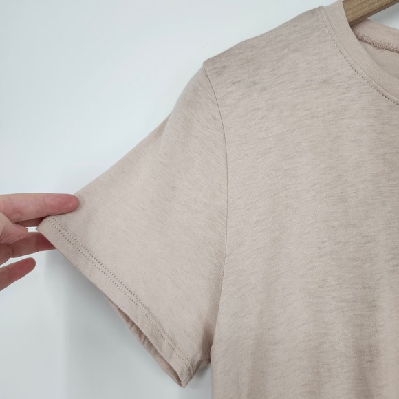 Molly Green NWT Cropped Top Size S Light Tan Soft Neutral‎ Minimalist - Picture 6 of 6